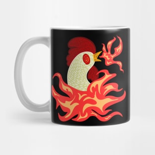 Gerald the Fire Breathing Chicken Mug